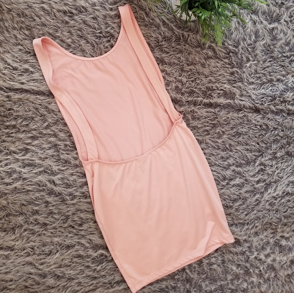 BLVD Collection Salmon Color Dress w/Open Back - Picture 2 of 3